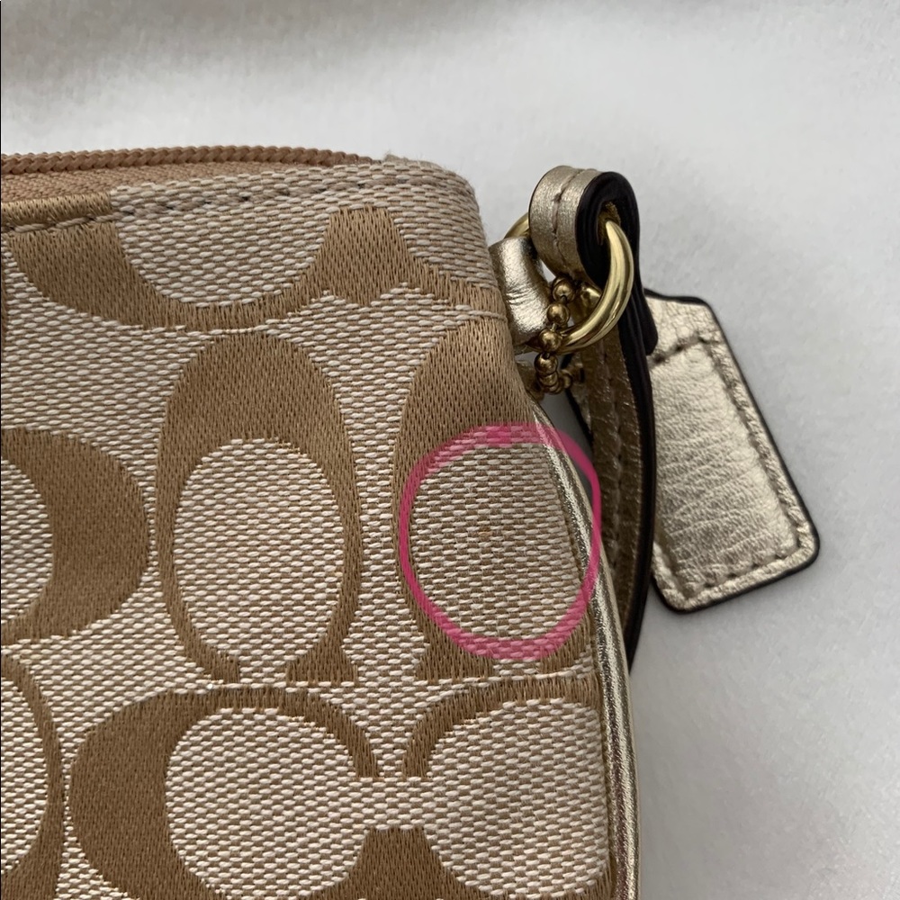 Coach Logo Wristlet - Picture 5 of 6